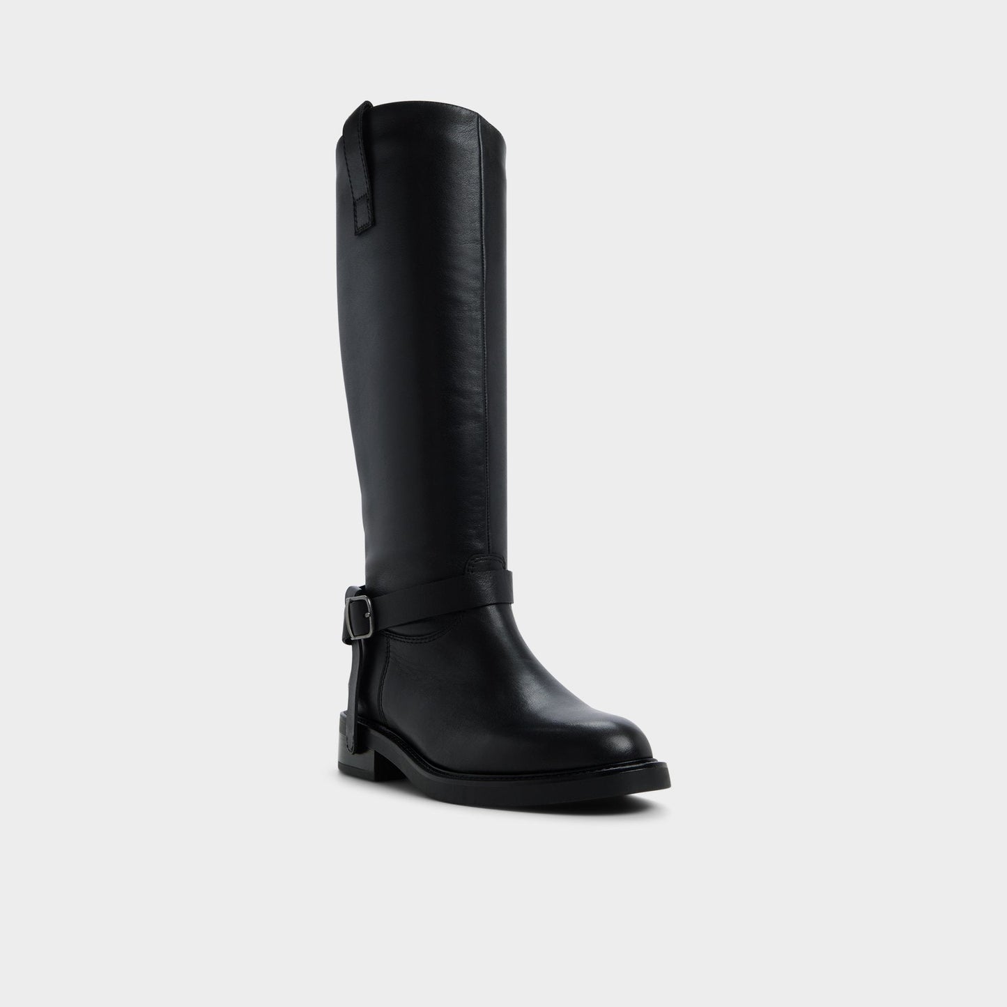 Philippa in Black - Riding boot, Block heel Aldo Black