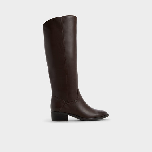 Kaydienh in Dark Brown - Knee-high boot, Block heel Aldo Dark brown