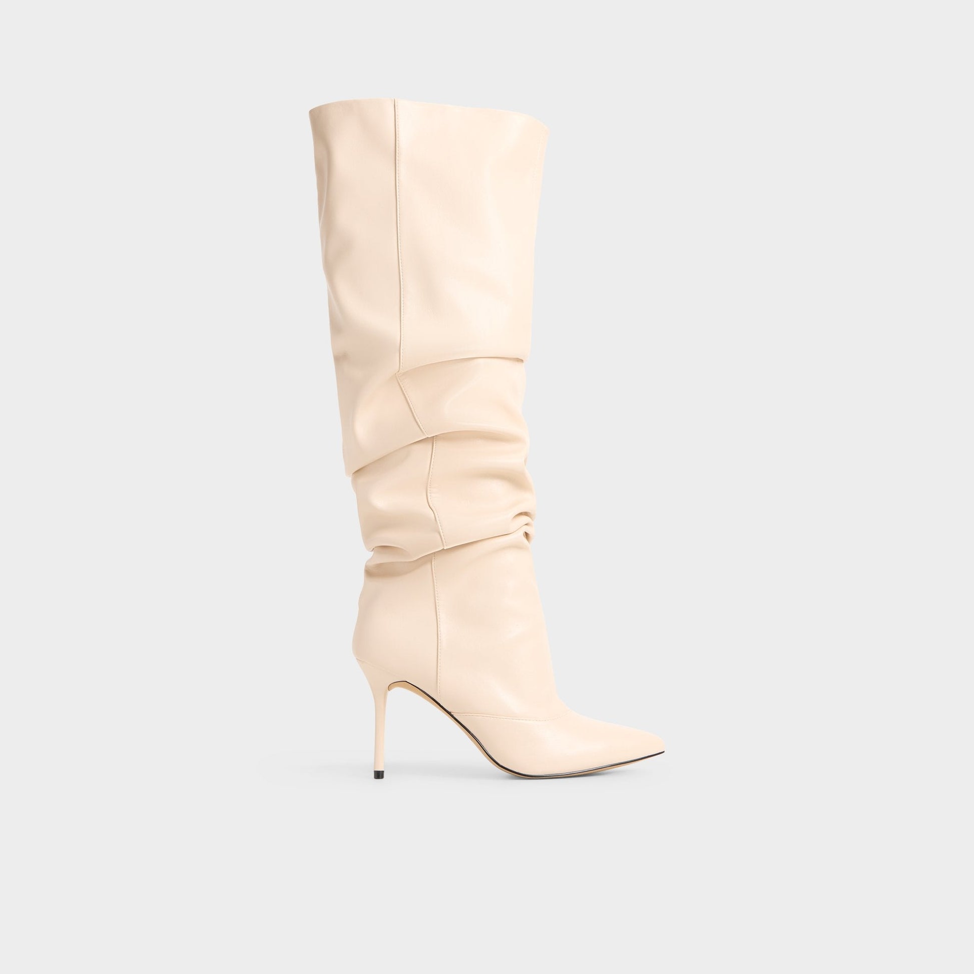 Daroba in Cream - Over-the-knee boot, Stiletto heel Aldo Cream