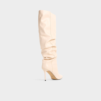 Daroba in Cream - Over-the-knee boot, Stiletto heel Aldo Cream