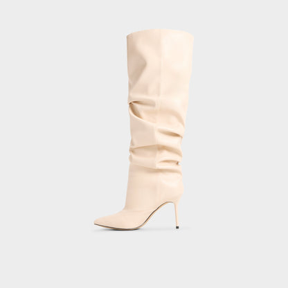Daroba in Cream - Over-the-knee boot, Stiletto heel Aldo Cream