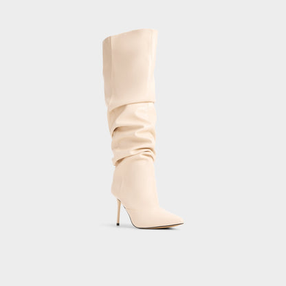 Daroba in Cream - Over-the-knee boot, Stiletto heel Aldo Cream