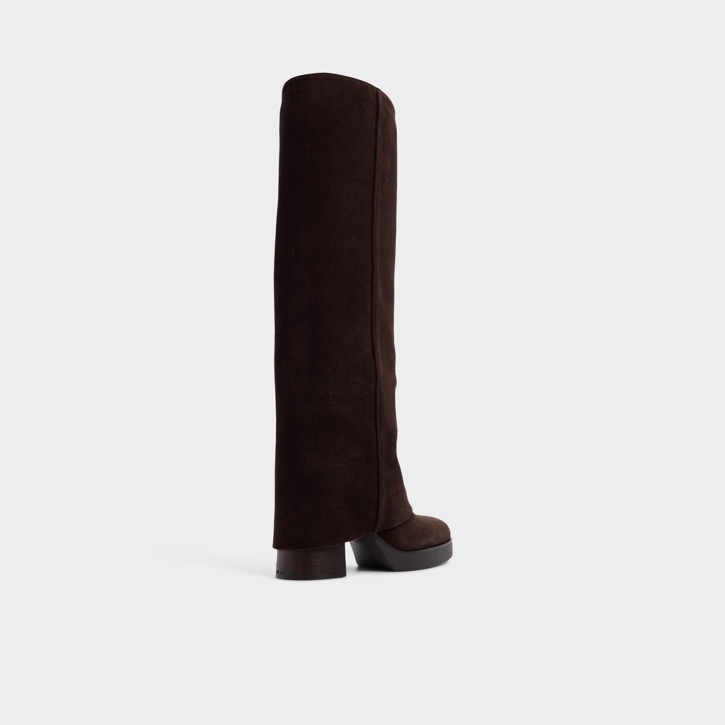 Maeveh in Dark Brown - Knee-high boot, Platform Aldo Dark brown