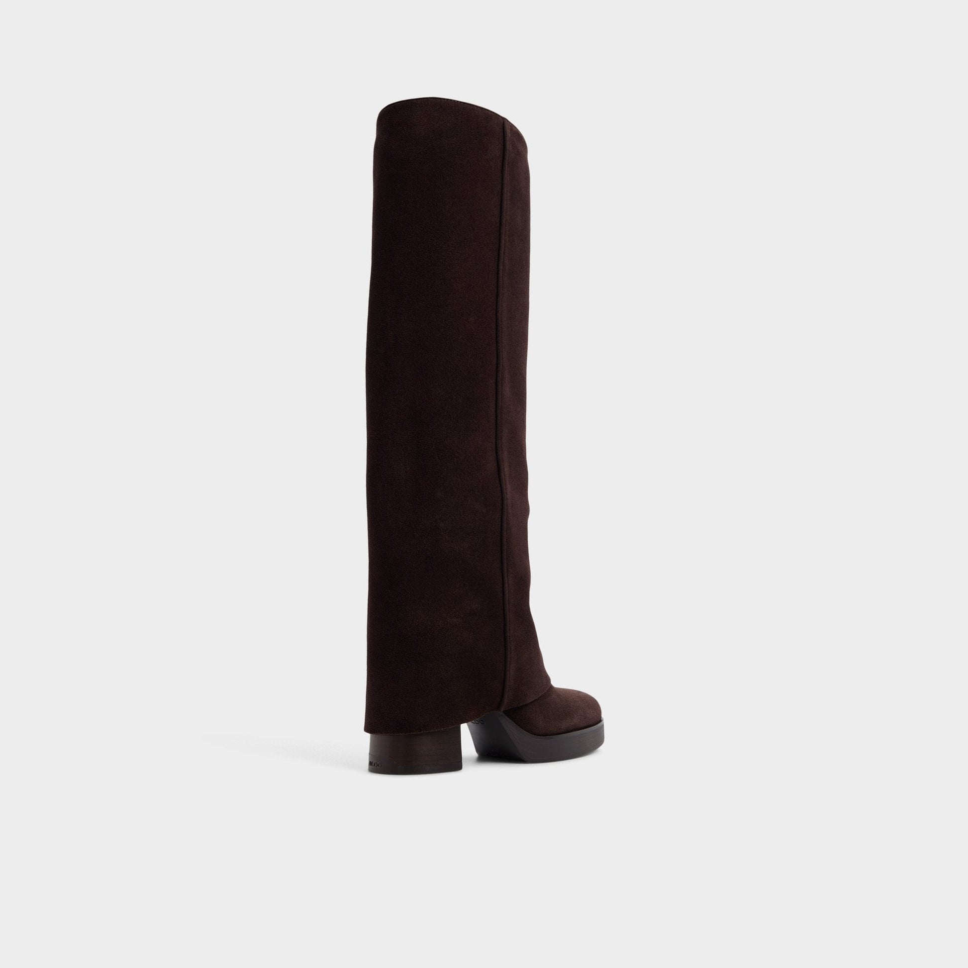 Maeveh in Dark Brown - Knee-high boot, Platform Aldo Dark brown