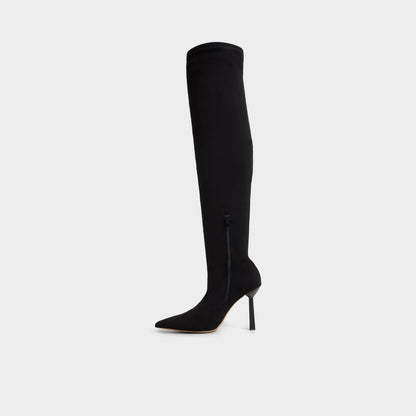 Caldan in Black - Over-the-knee boot, Stiletto heel Aldo Black