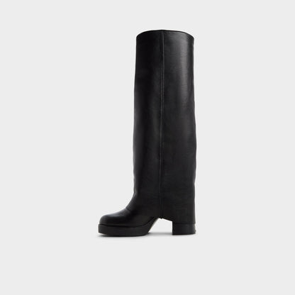 Maeveh in Black - Knee-high boot, Platform Aldo Black