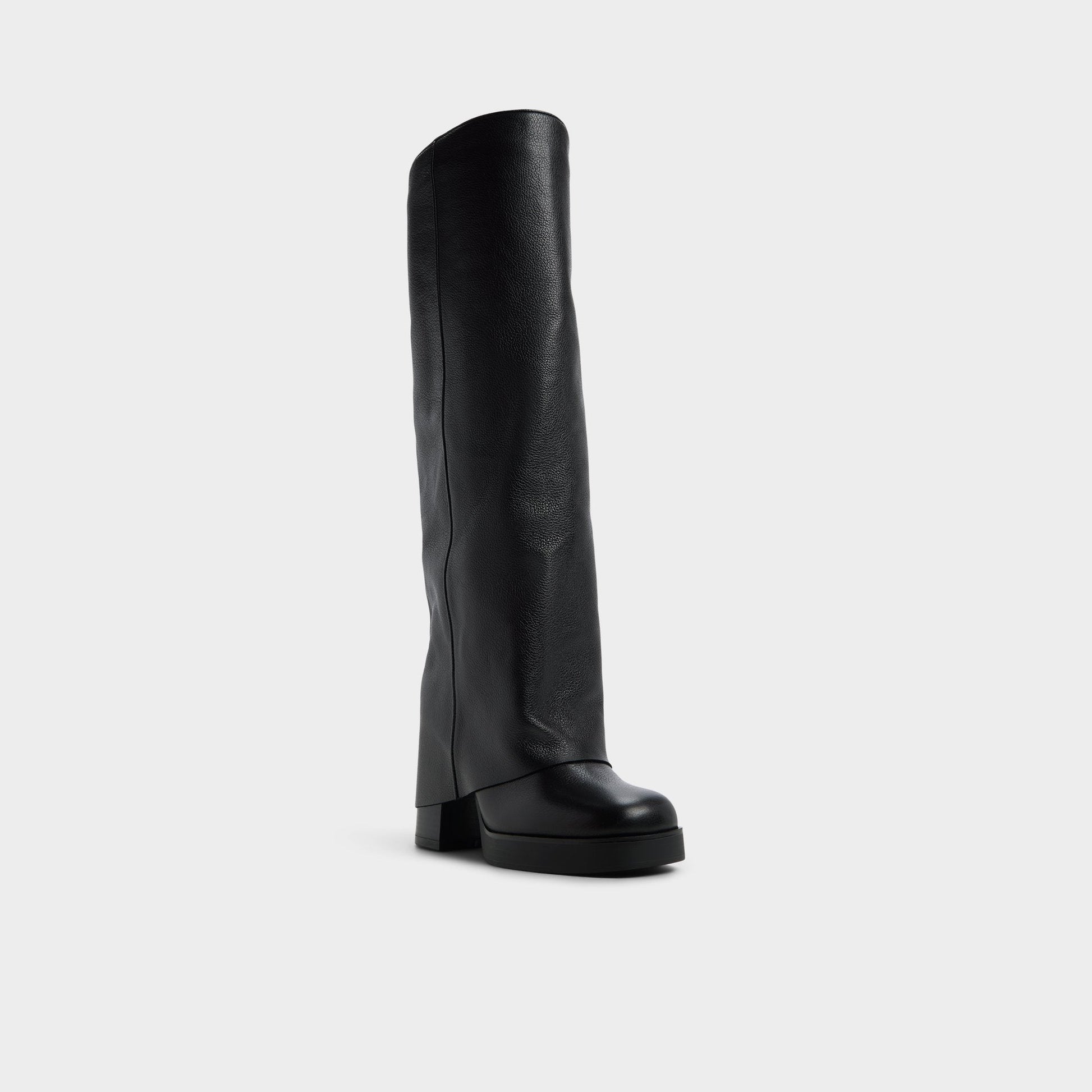 Maeveh in Black - Knee-high boot, Platform Aldo Black