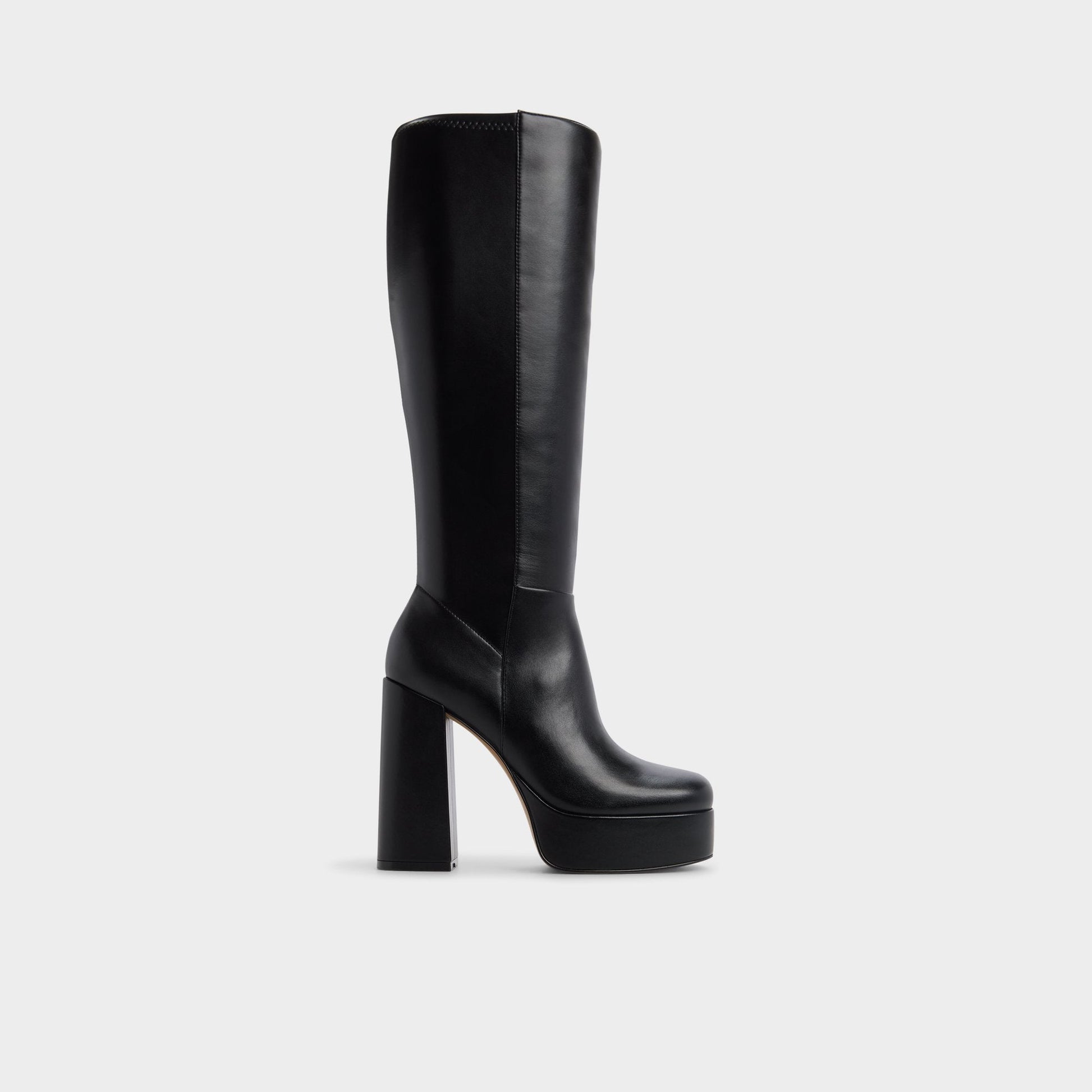 Albie in Wc Black - Knee-high boot, Platform Aldo Black