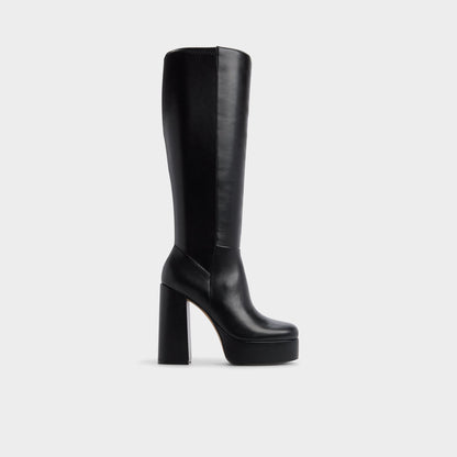 Albie in Wc Black - Knee-high boot, Platform Aldo Black