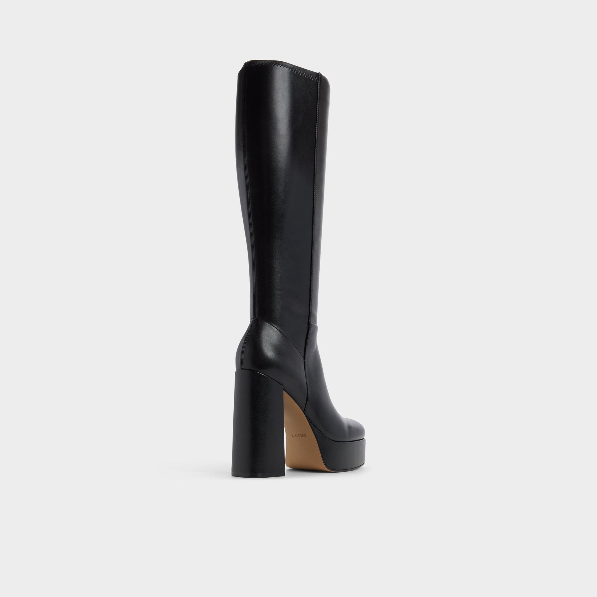 Albie in Wc Black - Knee-high boot, Platform Aldo Black