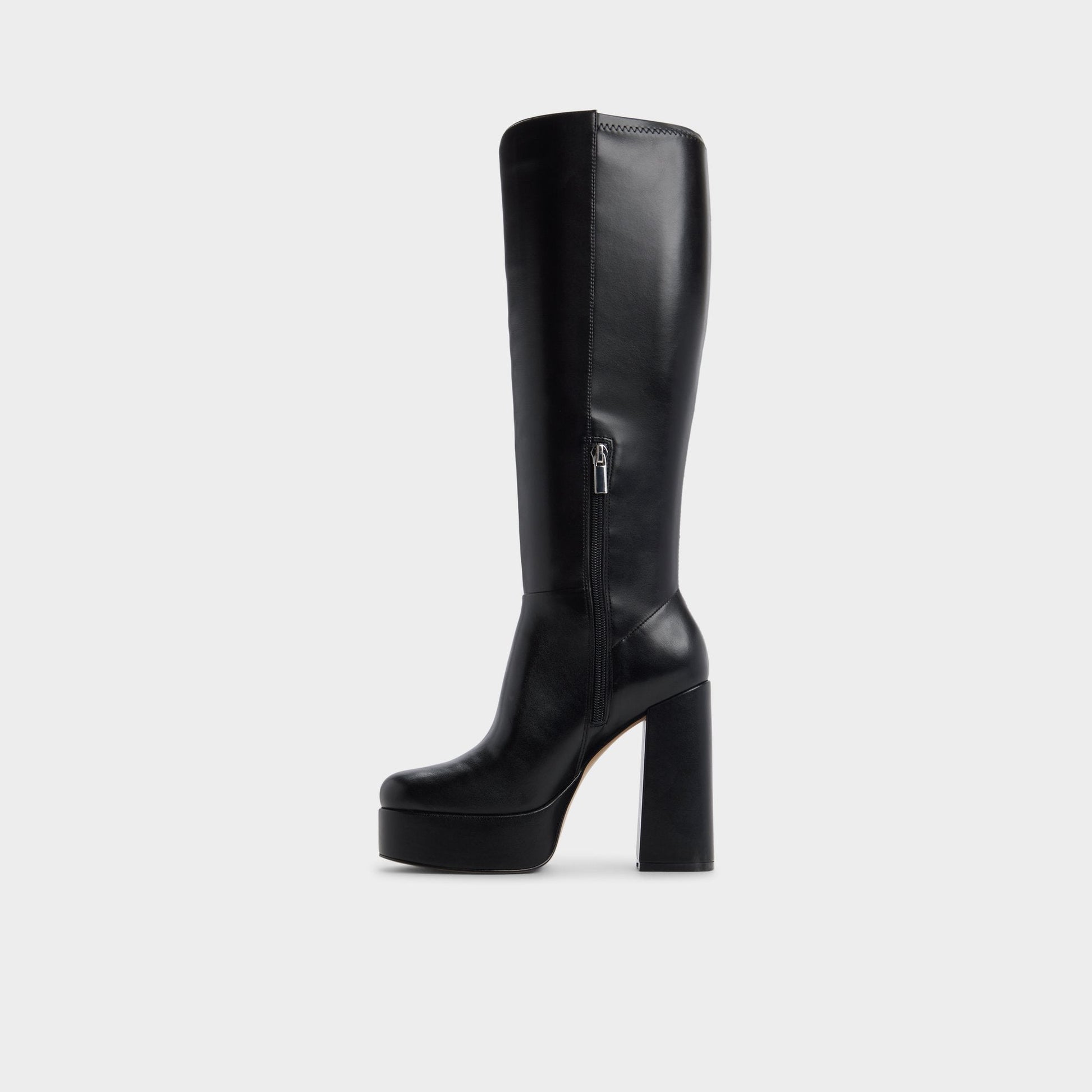 Albie in Wc Black - Knee-high boot, Platform Aldo Black
