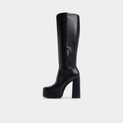 Albie in Wc Black - Knee-high boot, Platform Aldo Black