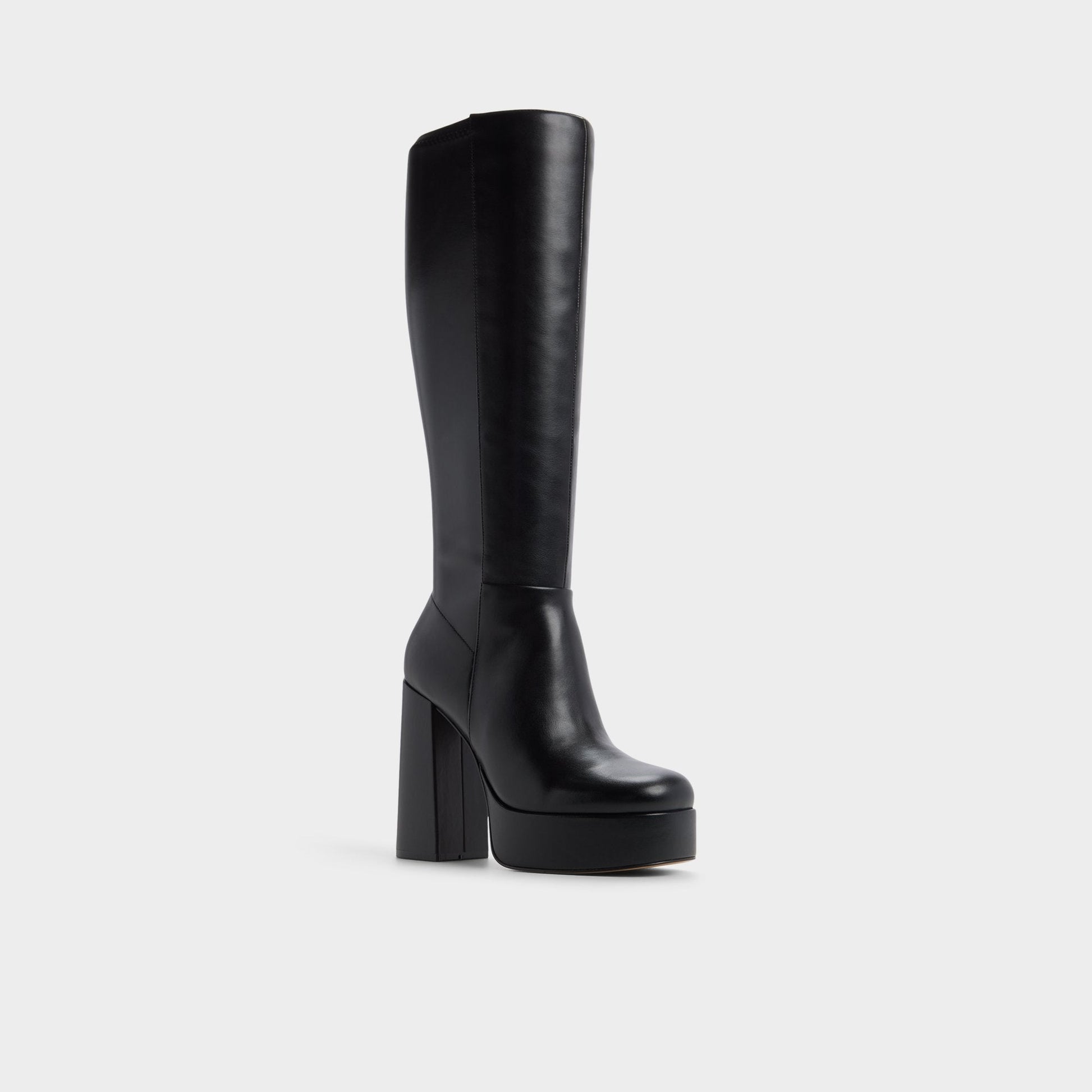 Albie in Wc Black - Knee-high boot, Platform Aldo Black