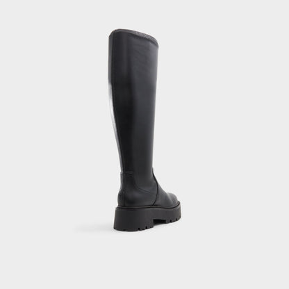Carelden in Wc Black - Knee-high boot, Lug sole Aldo Black