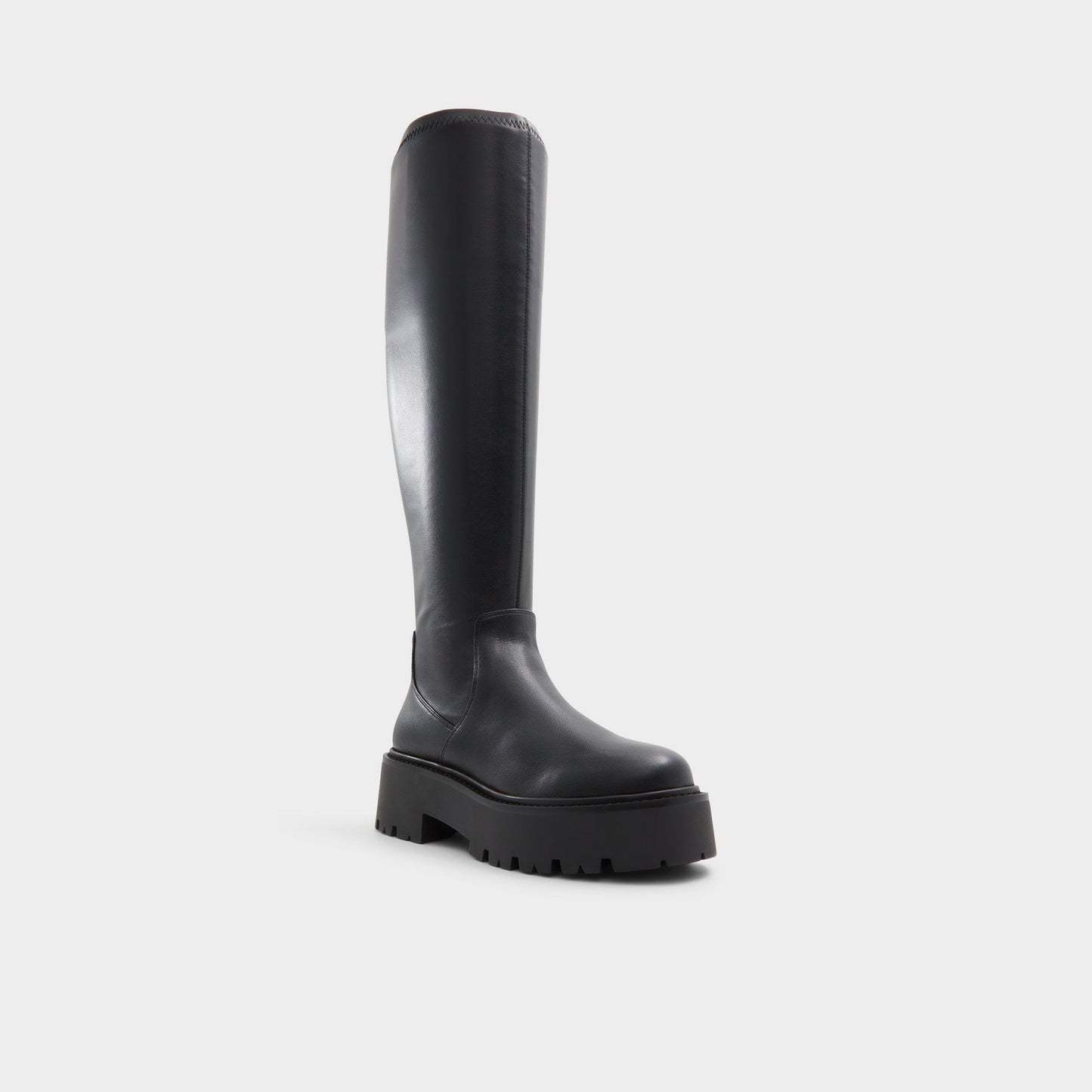 Carelden in Wc Black - Knee-high boot, Lug sole Aldo Black