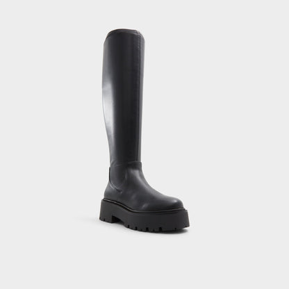 Carelden in Wc Black - Knee-high boot, Lug sole Aldo Black