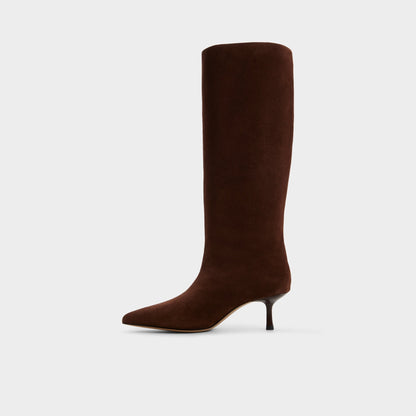 Selora in Dark Brown - Knee-high boot, Stiletto heel Aldo Dark brown