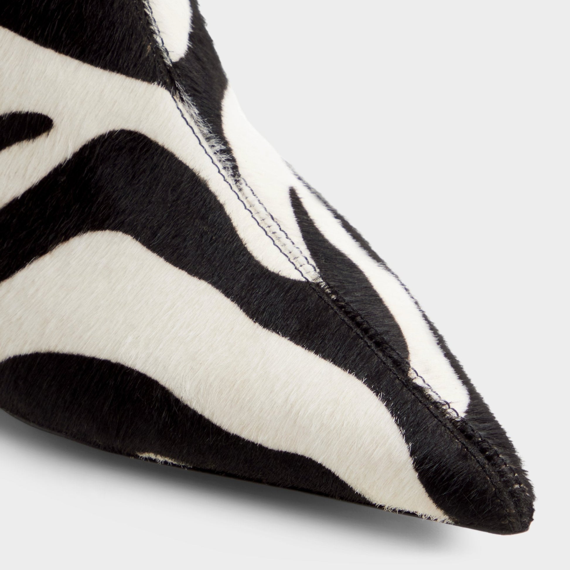 Gabelia in White Black - Knee-high boot, Kitten heel Aldo White/black