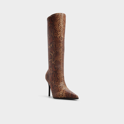 Re in Emily Brown Multi - Knee-high boot, Stiletto heel Aldo Brown multi