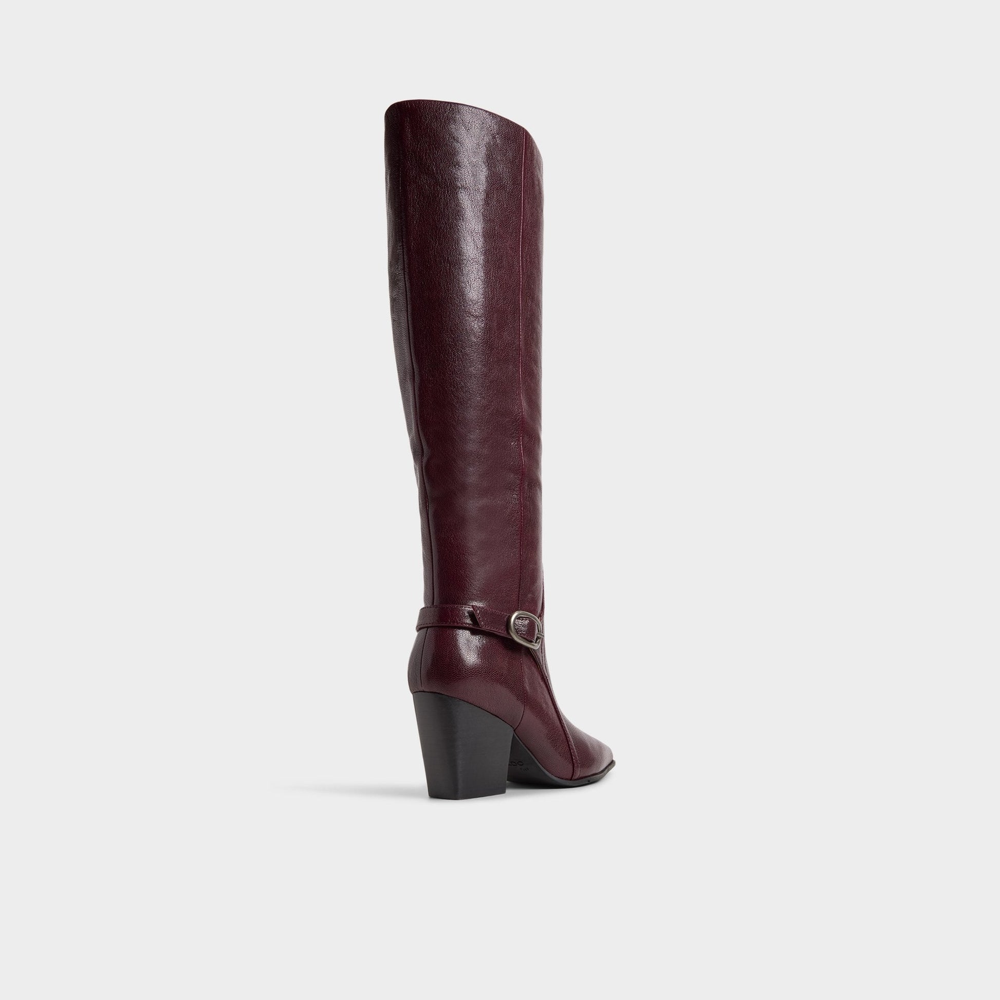 Saddle in Bordo - Knee-high boot, Block heel Aldo Bordo