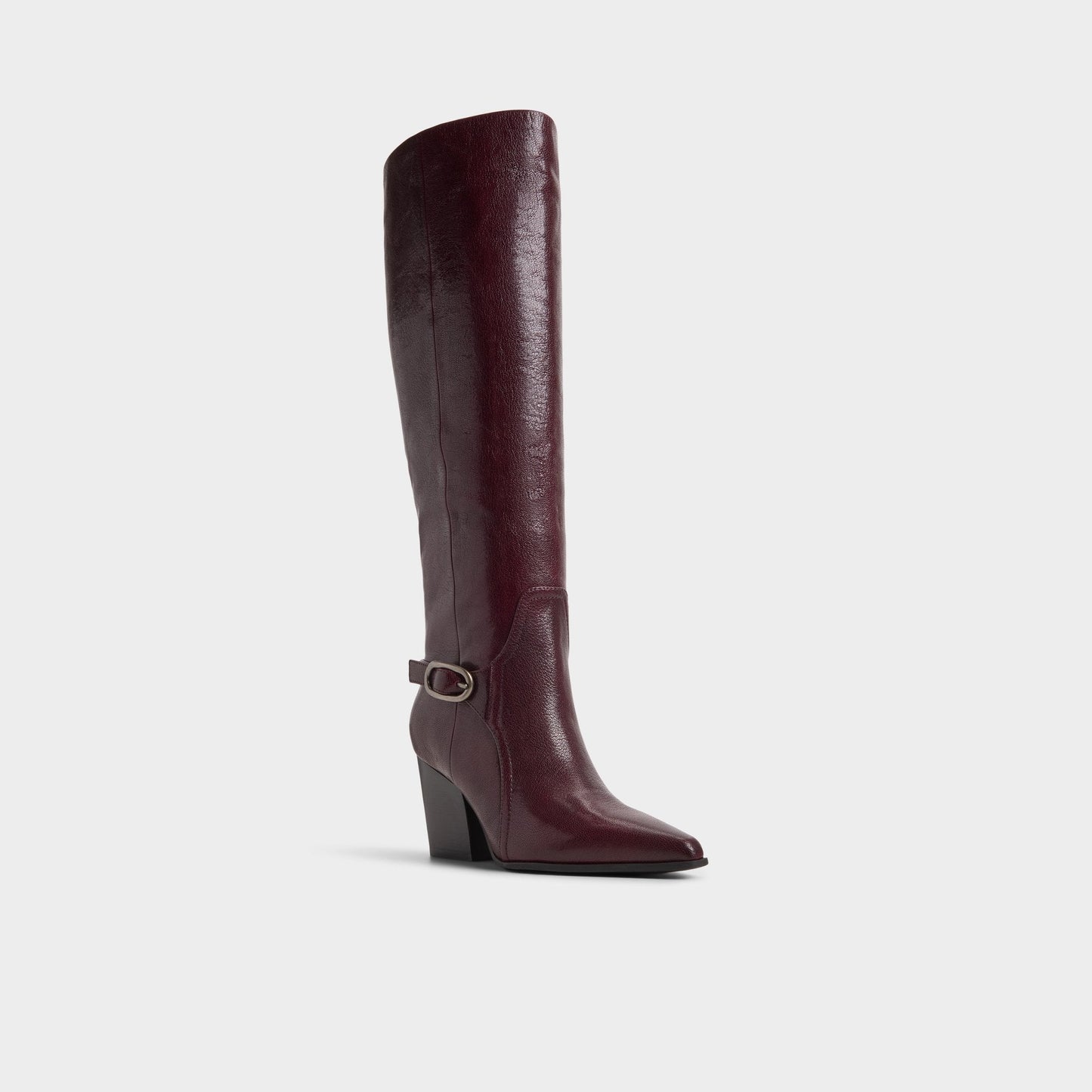 Saddle in Bordo - Knee-high boot, Block heel Aldo Bordo