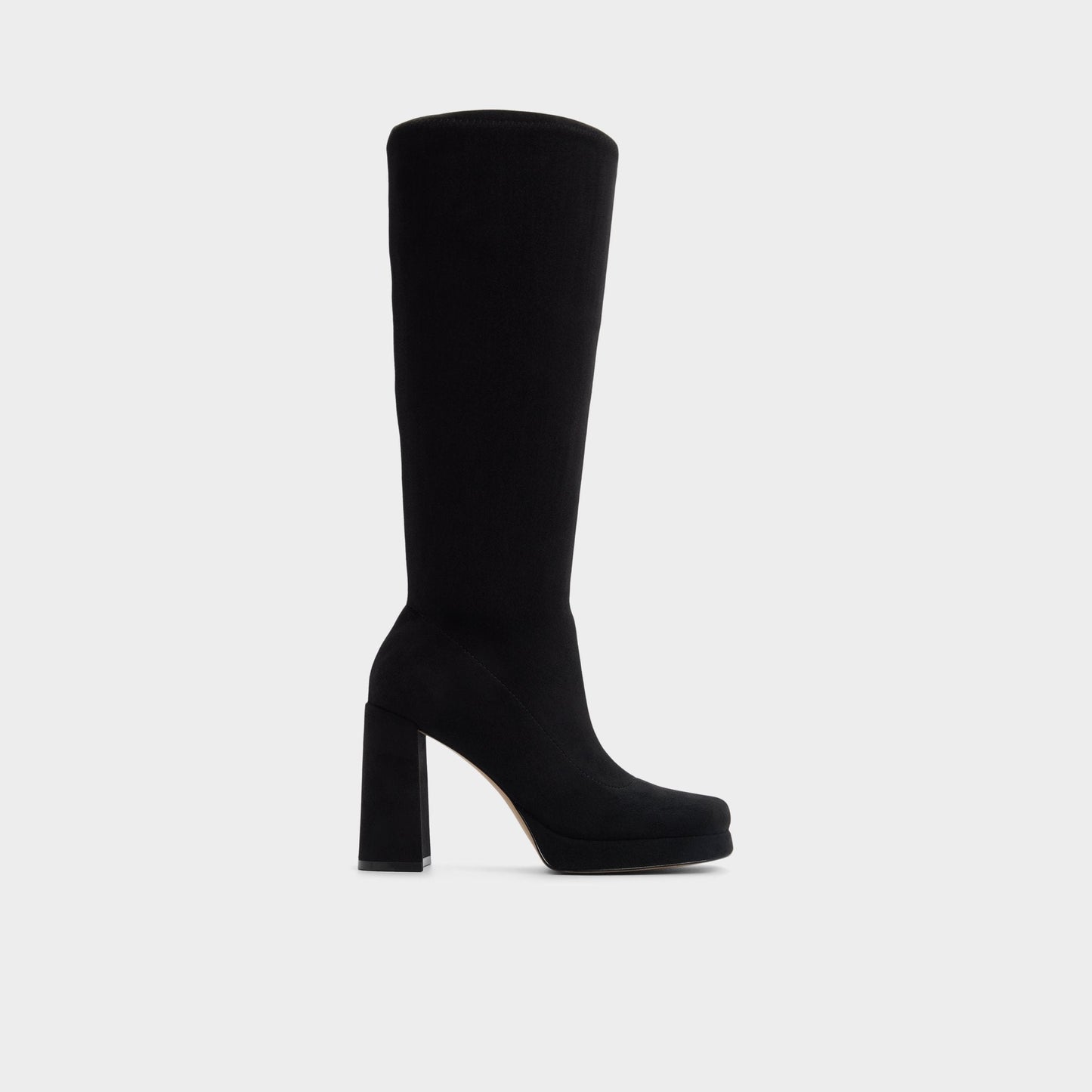 Gisselle in Black - Knee-high boot, Platform Aldo Black
