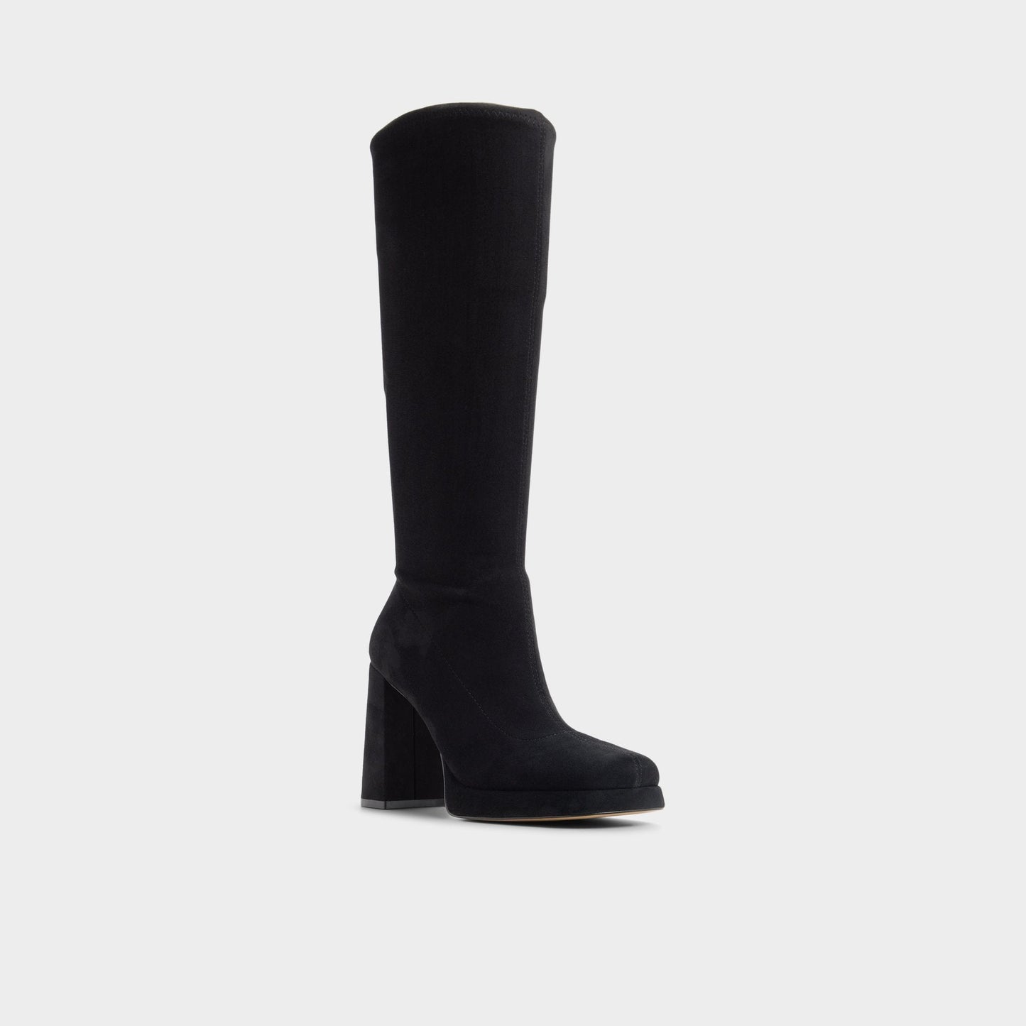 Gisselle in Black - Knee-high boot, Platform Aldo Black