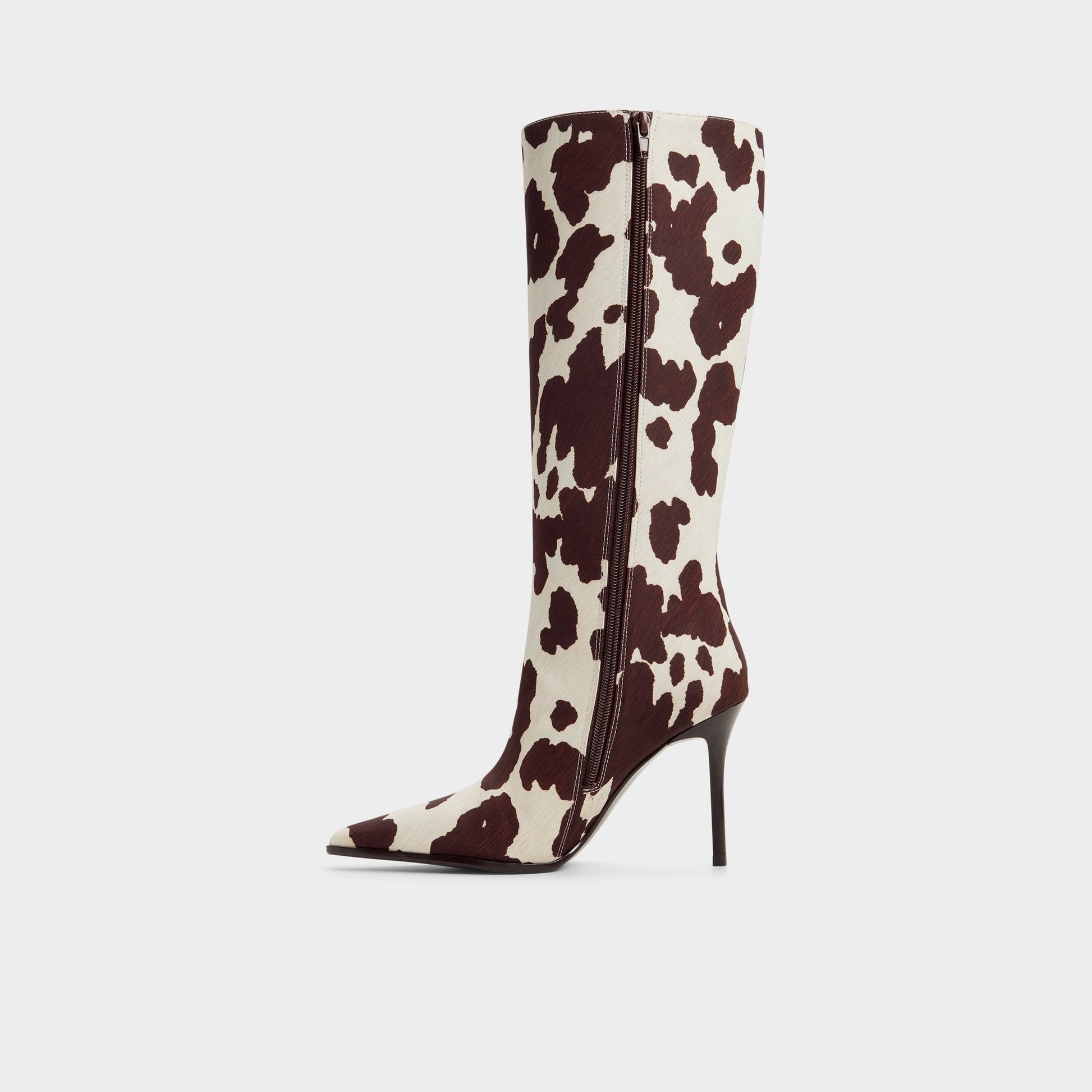 Re in Emma Open Brown - Knee-high boot, Stiletto heel Aldo Open brown