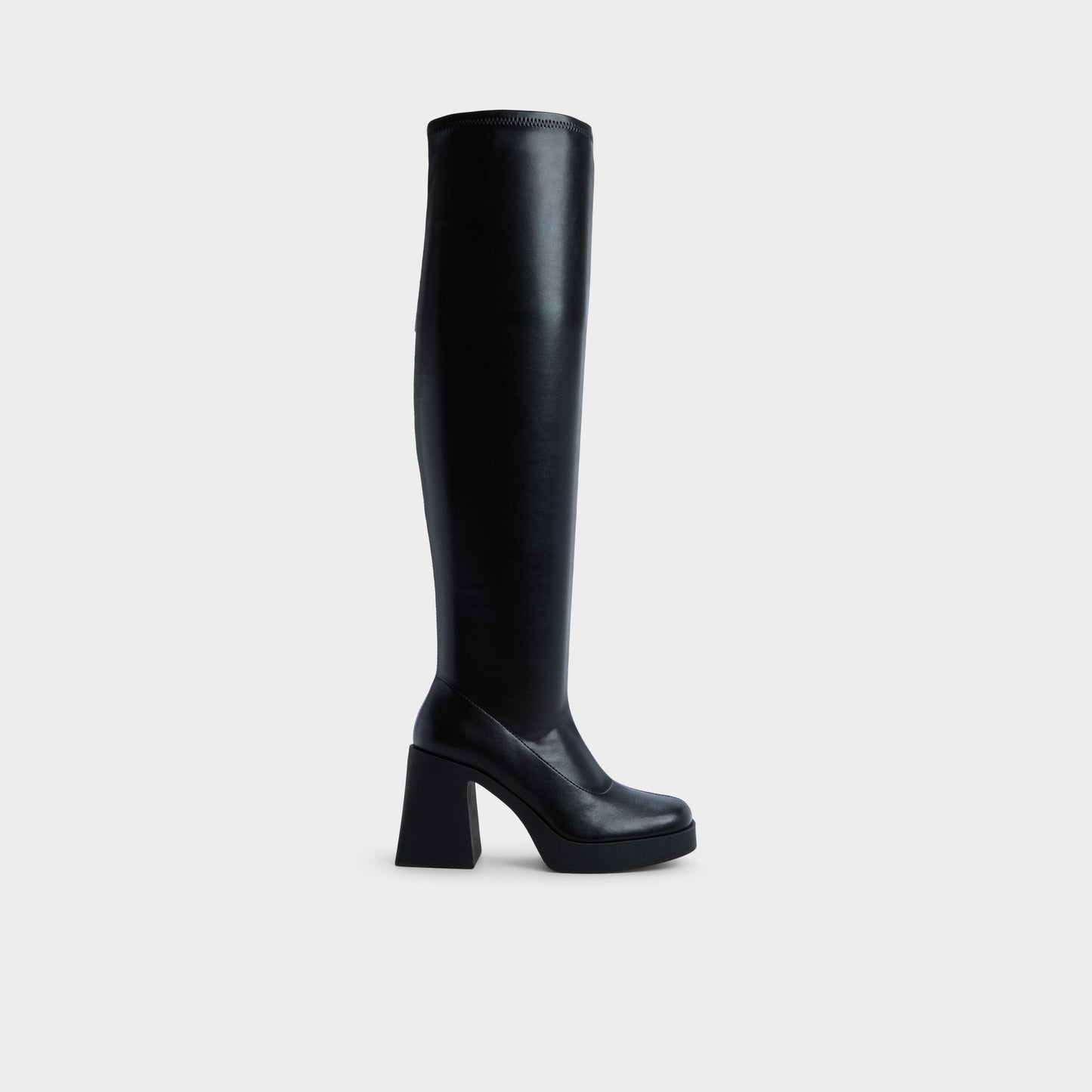 Maritza in Black - Over-the-knee boot, Platform Aldo Black