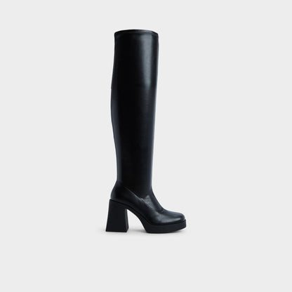 Maritza in Black - Over-the-knee boot, Platform Aldo Black