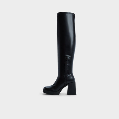 Maritza in Black - Over-the-knee boot, Platform Aldo Black