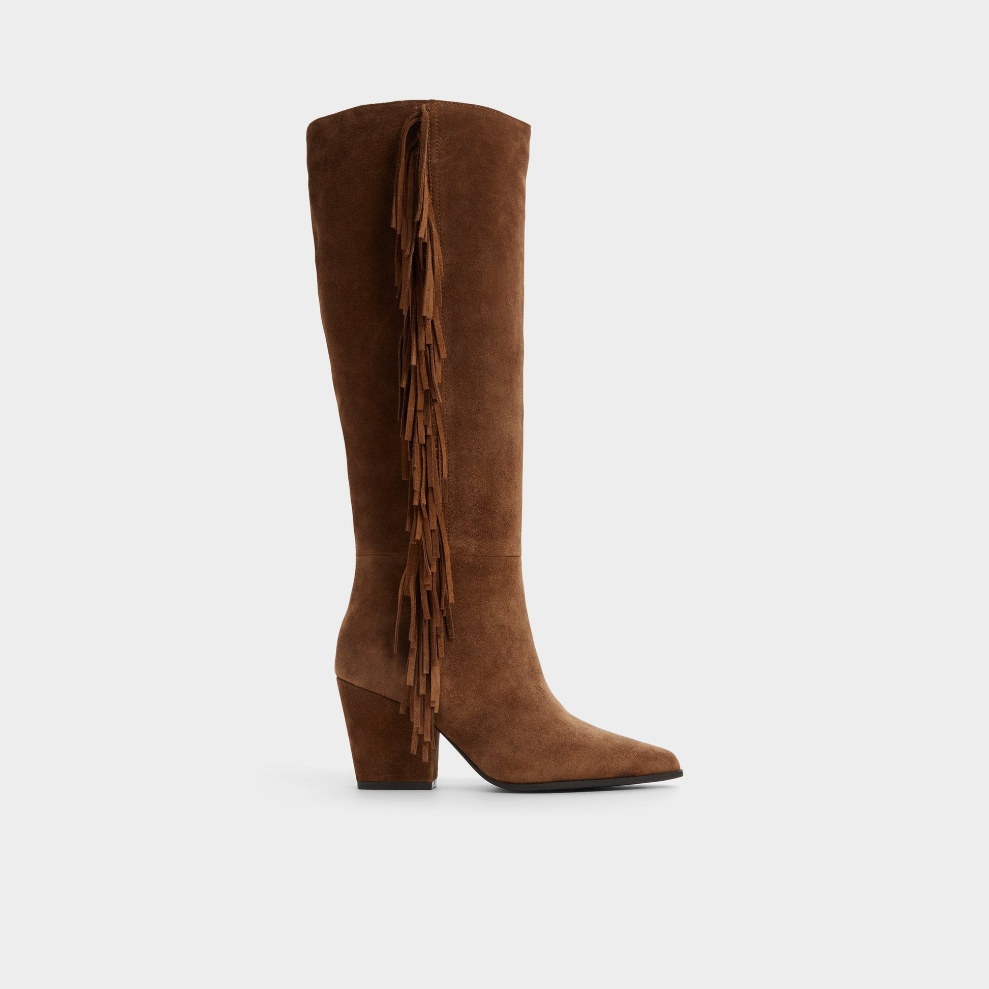 Kaelya in Dark Brown - Knee-high boot, Block heel Aldo Dark brown
