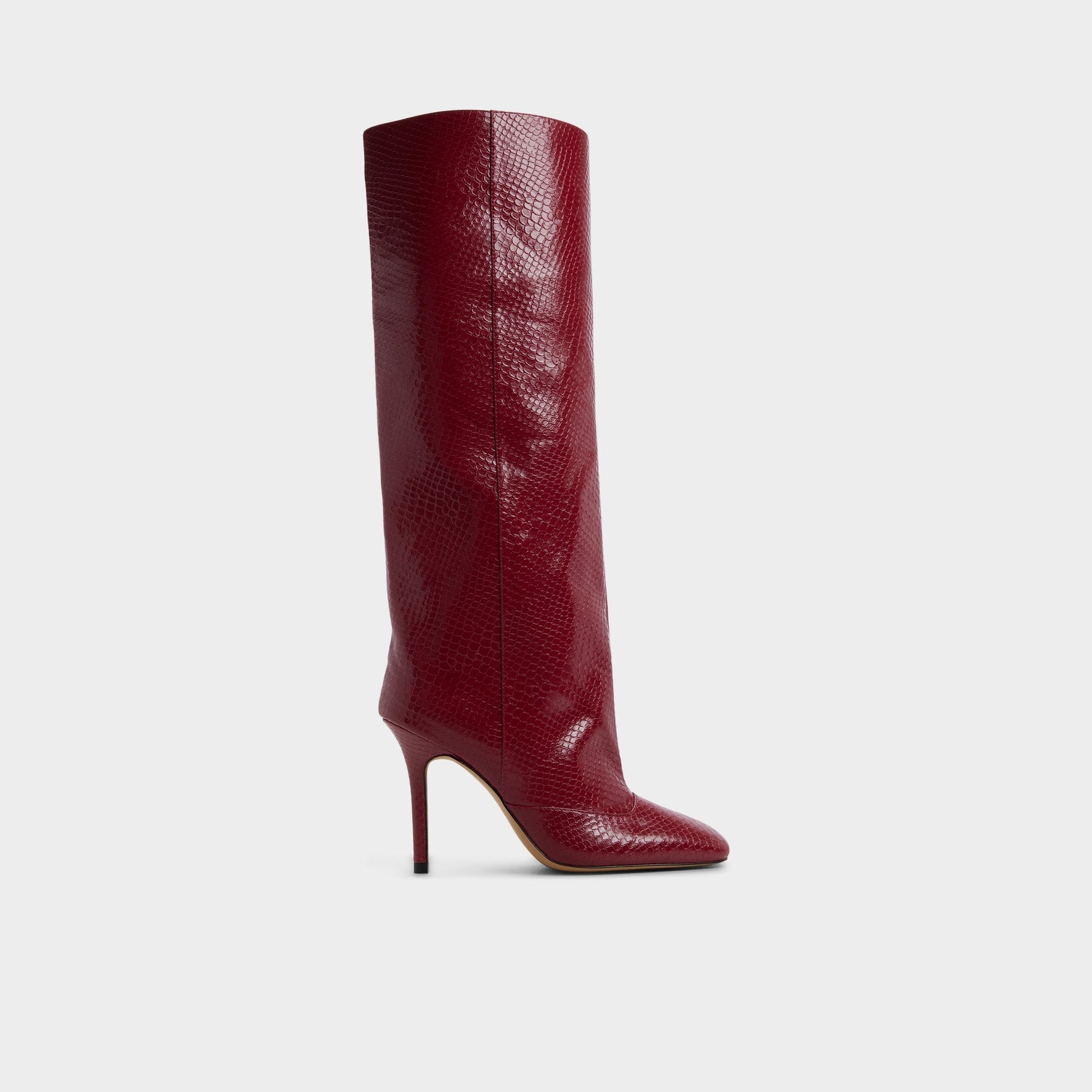 Aleena in Dark Red - Knee-high boot, Stiletto heel Aldo Dark red
