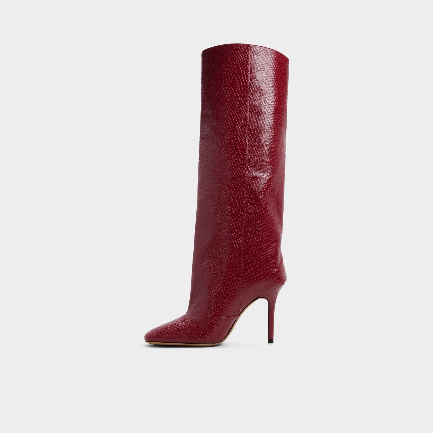 Aleena in Dark Red - Knee-high boot, Stiletto heel Aldo Dark red