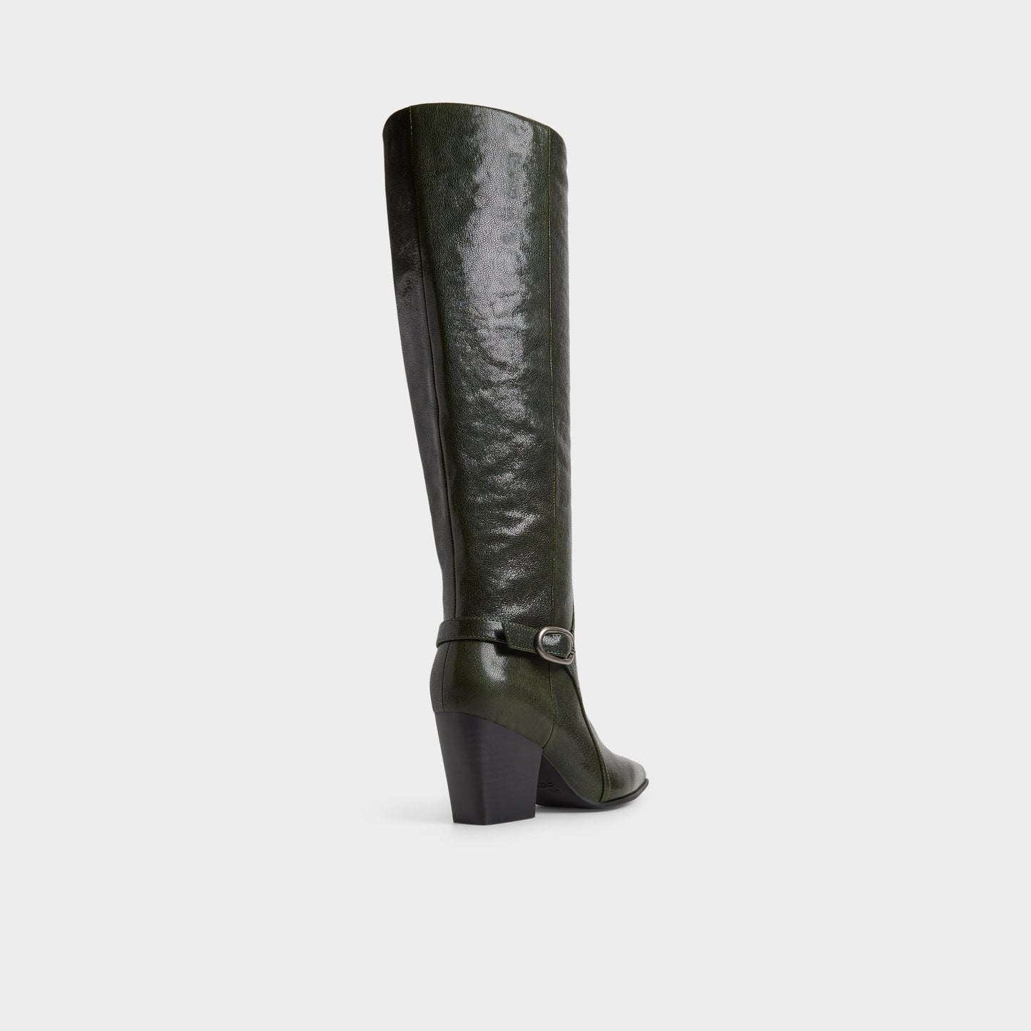 Saddle in Dark Green - Knee-high boot, Block heel Aldo Dark green