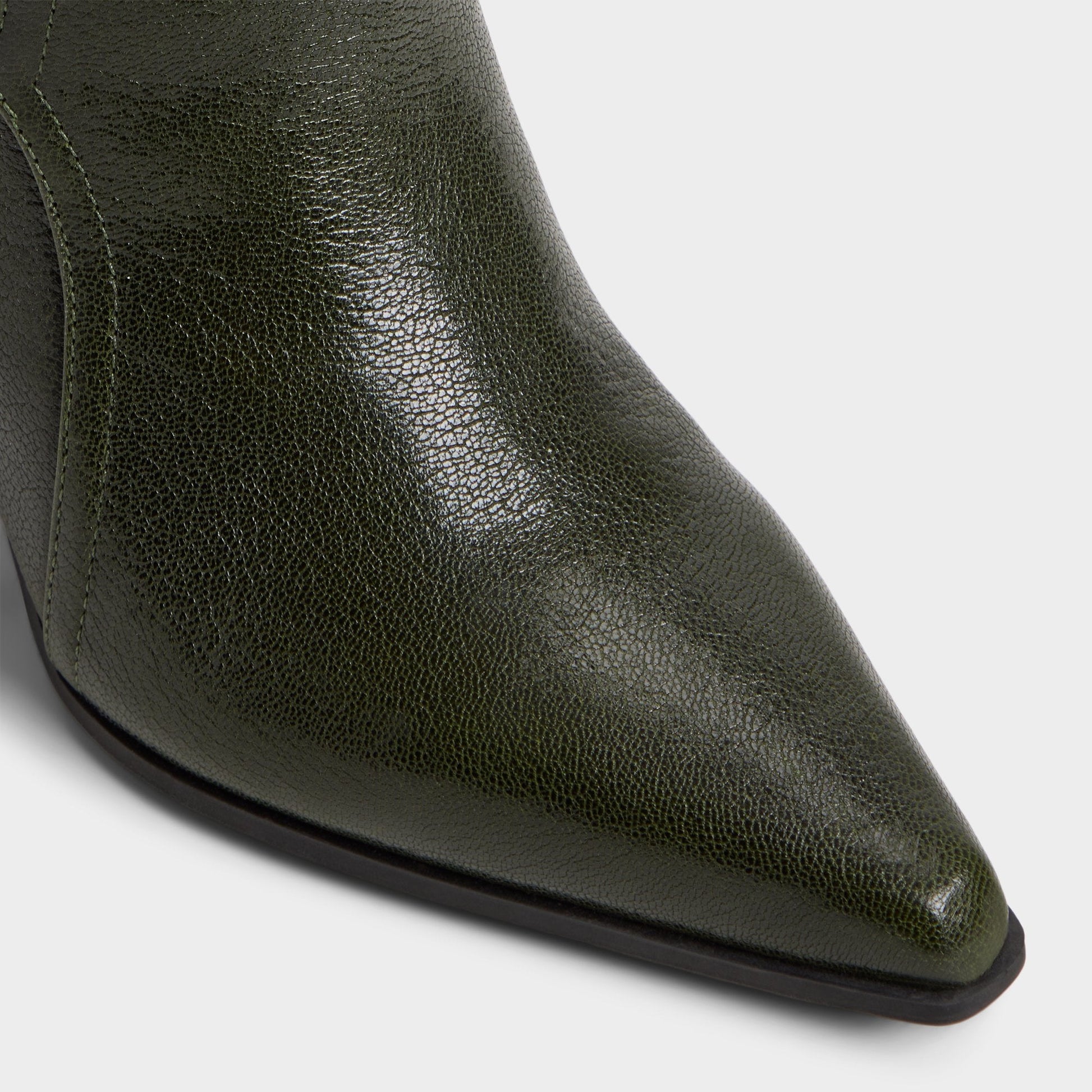 Saddle in Dark Green - Knee-high boot, Block heel Aldo Dark green