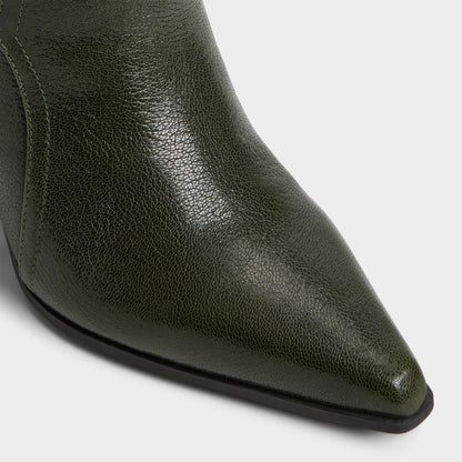 Saddle in Dark Green - Knee-high boot, Block heel Aldo Dark green