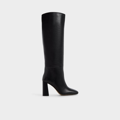 Helana in Black - Knee-high boot, Block heel Aldo Black