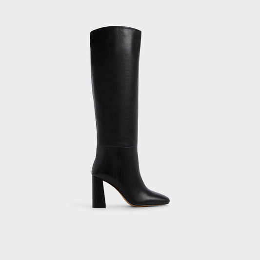 Helana in Black - Knee-high boot, Block heel Aldo Black