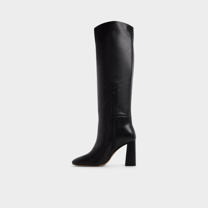 Helana in Black - Knee-high boot, Block heel Aldo Black