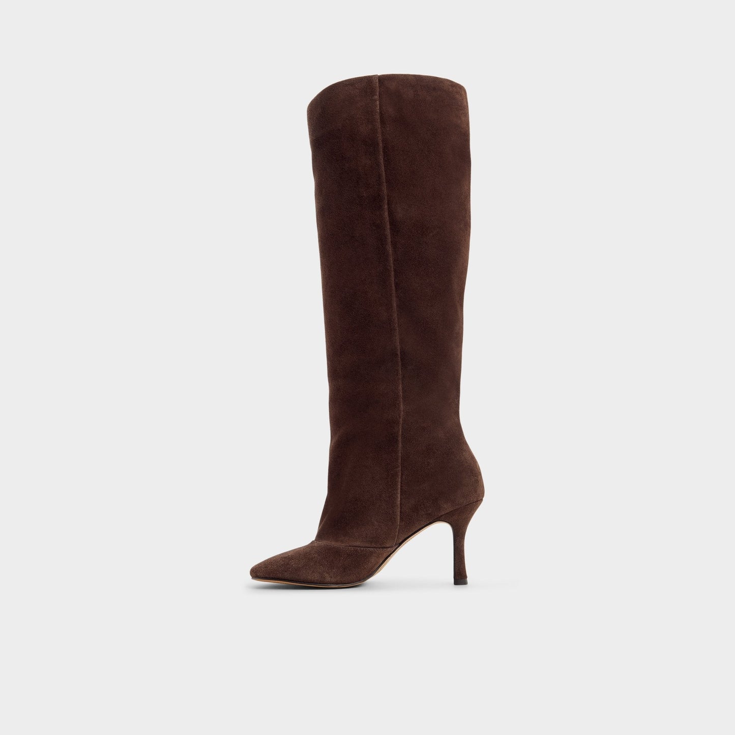 Frankey in Dark Brown - Knee-high boot, Stiletto heel Aldo Dark Brown