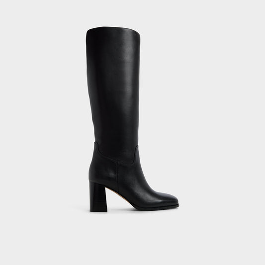 Elyze in Black - Knee-high boot, Block heel Aldo Black