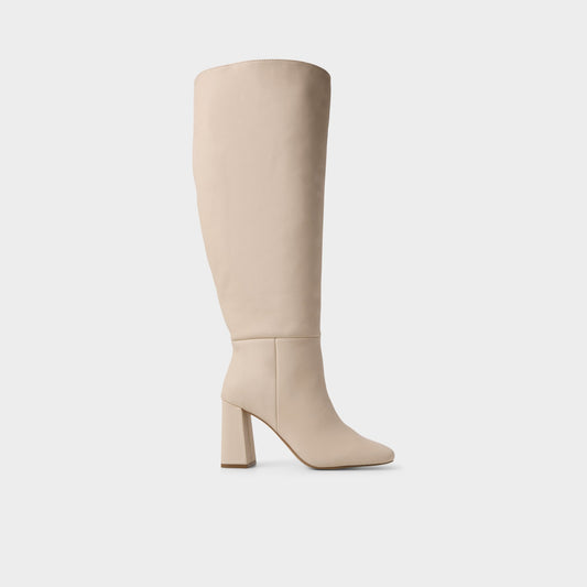 Helana in Wc Cream - Knee-high boot, Block heel Aldo Cream