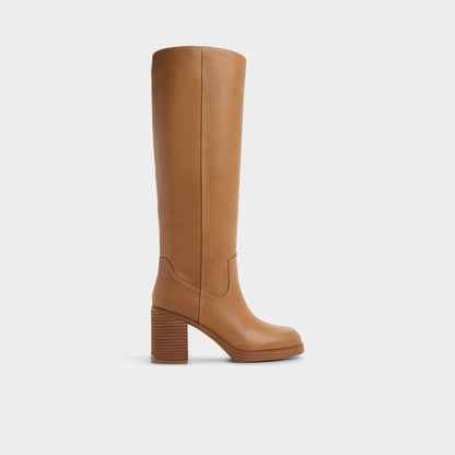 Juny in Light Brown - Knee-high boot, Platform Aldo Light brown