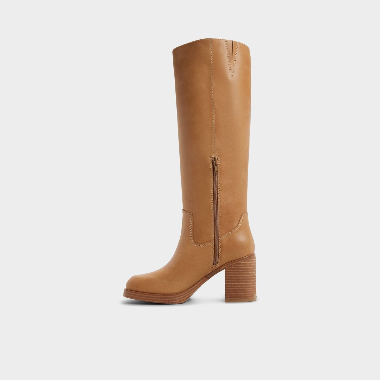 Juny in Light Brown - Knee-high boot, Platform Aldo Light brown