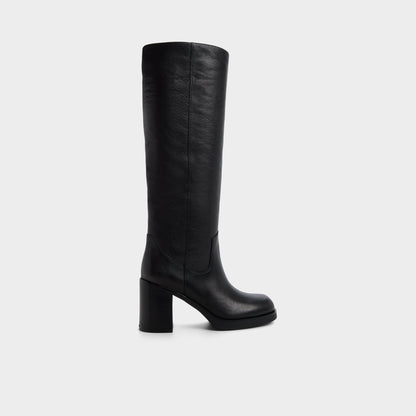 Juny in Black - Knee-high boot, Platform Aldo Black