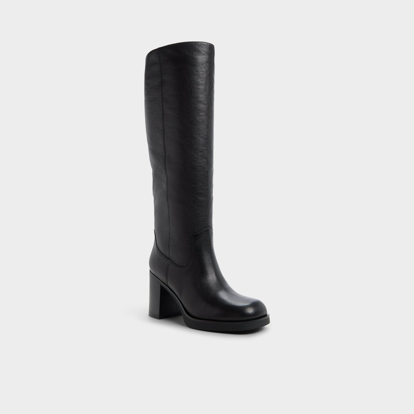 Juny in Black - Knee-high boot, Platform Aldo Black