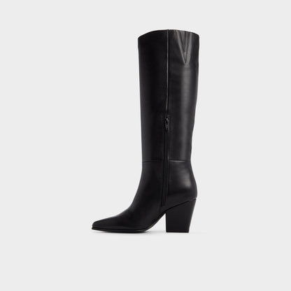 Kaelya in Black - Knee-high boot, Block heel Aldo Black