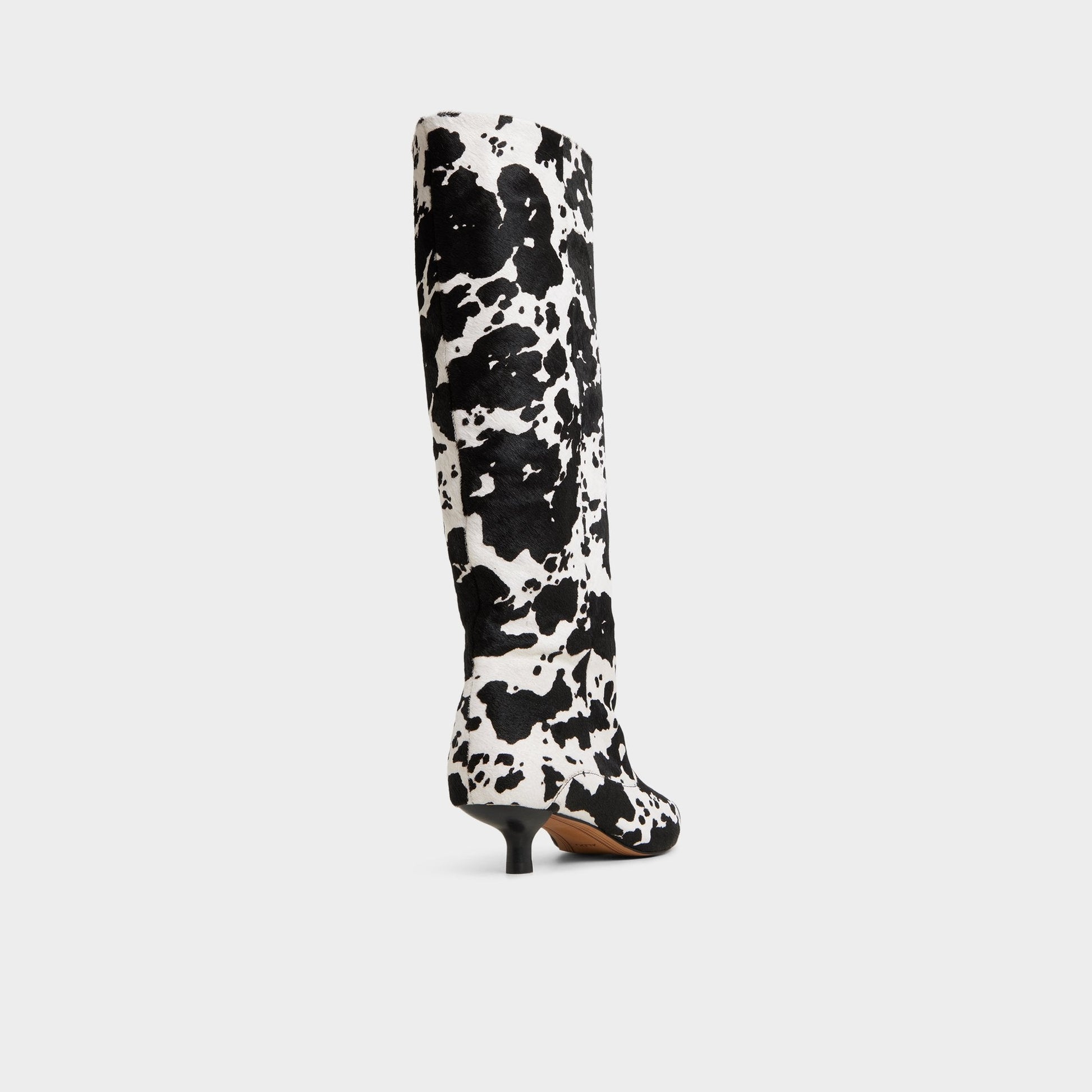 Everose in White Black - Knee-high boot, Kitten heel Aldo White/black