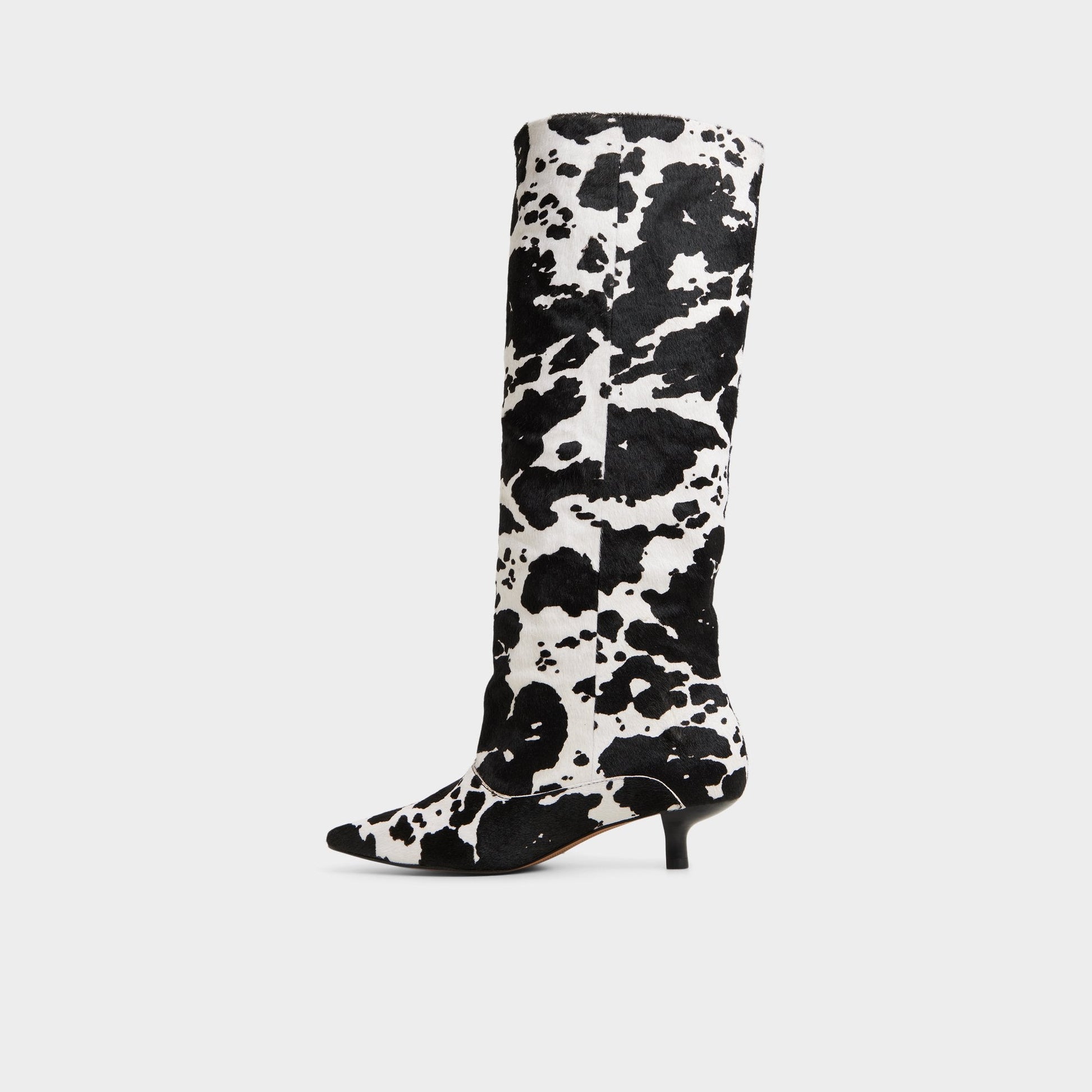 Everose in White Black - Knee-high boot, Kitten heel Aldo White/black